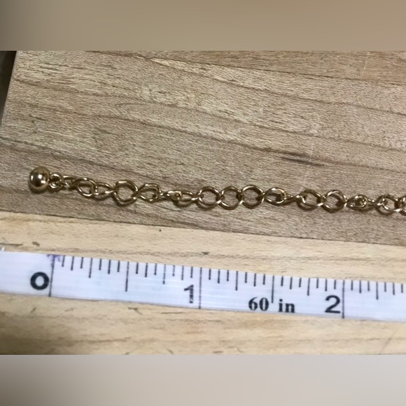 EUC Pink Stone Flower Choker Necklace - Picture 7 of 8